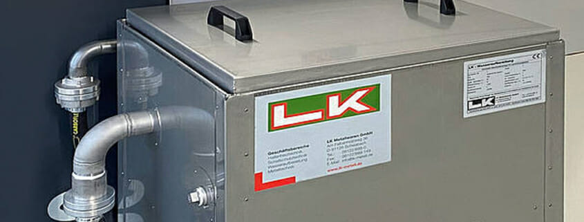 LK light liquid separator on washing system