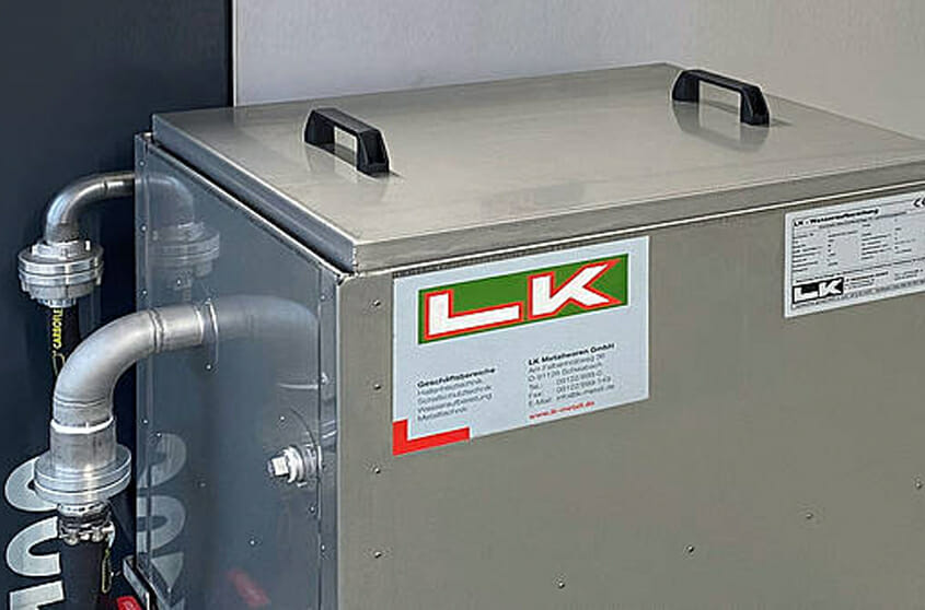 LK light liquid separator on washing system