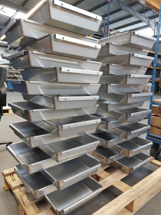 Stainless steel tubs